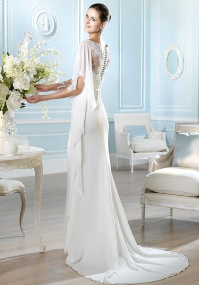 Свадебное платье HADDI-L36352 - Свадебный салон La Sposa De La Rosa - закрыт