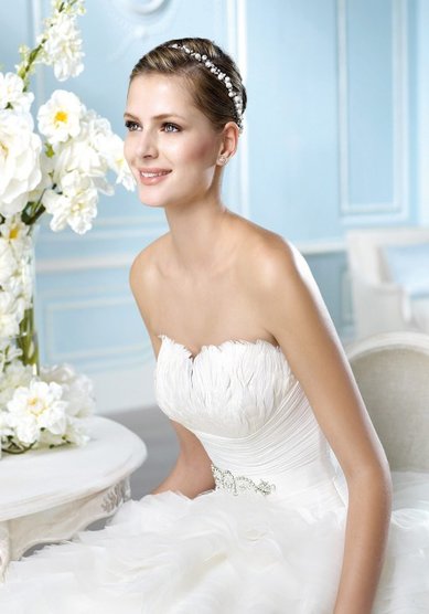 Свадебное платье HADDO-L36355 - Свадебный салон La Sposa De La Rosa - закрыт