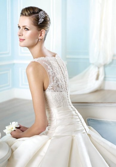 Свадебное платье HAROLD-L36372 - Свадебный салон La Sposa De La Rosa - закрыт