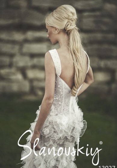 Свадебное платье Slanovskiy 13027-S37020 - Свадебный салон Slanovskiy