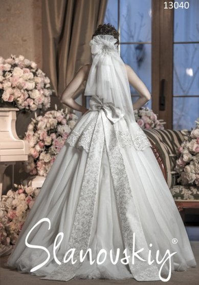 Свадебное платье Slanovskiy 13040-S37056 - Свадебный салон Slanovskiy