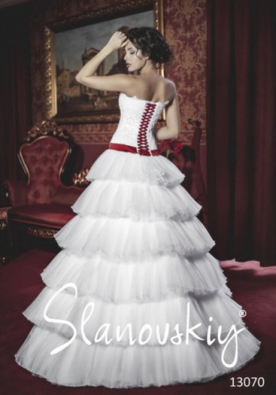 Свадебное платье Slanovskiy 13070-S37149 - Свадебный салон Slanovskiy
