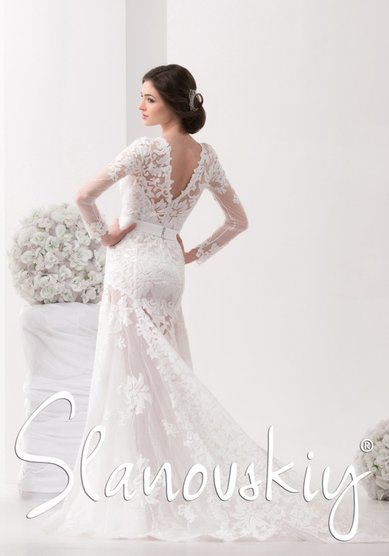 Свадебное платье Slanovskiy 15015-S43028 - Свадебный салон Slanovskiy