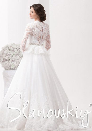 Свадебное платье Slanovskiy 15007-S43029 - Свадебный салон Slanovskiy
