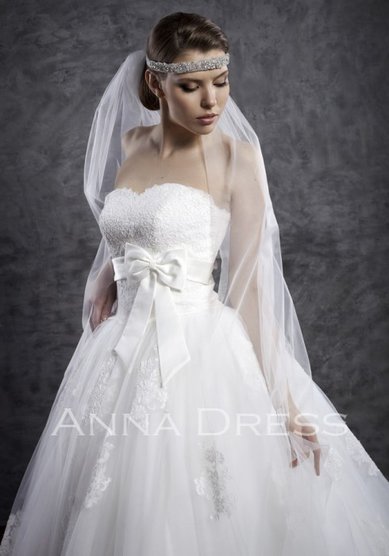 Свадебное платье Josephine-A38285 - Салон свадебных и вечерних платьев Anna Dress