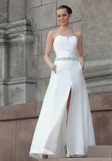 Свадебное платье Temza-A36884 - Свадебный салон ART PODIUM