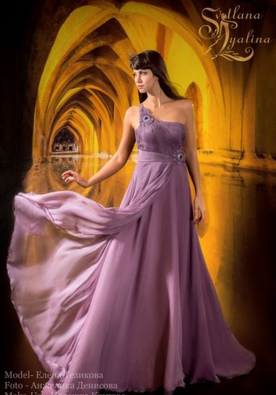 Вечернее платье Ундина-S40562 - Модный Дом Svetlana Lyalina