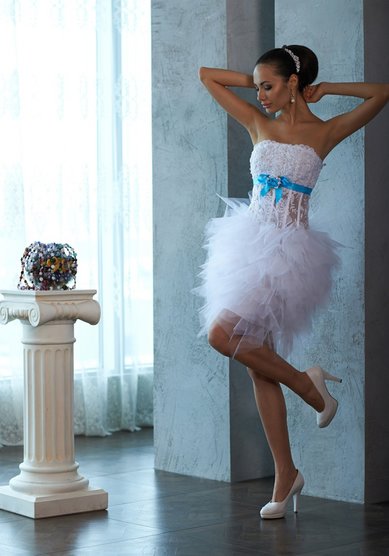 Свадебное платье Fudji-B43384 - Свадебный салон Belle Amore