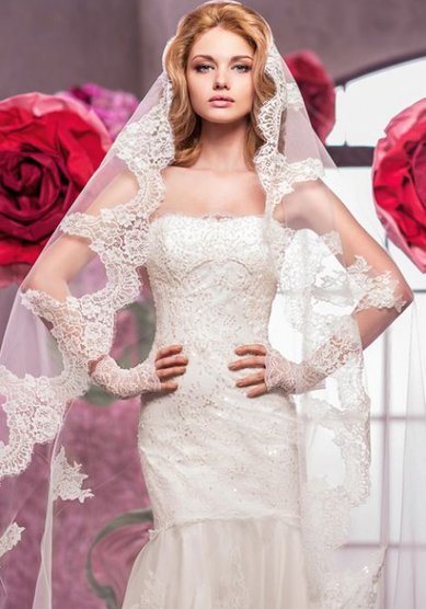 Свадебное платье Робиния 1722-A32616 - Дом свадебной и вечерней моды Anna Bogdan