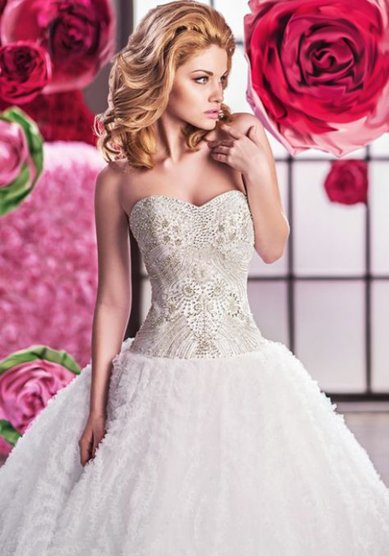 Свадебное платье Луноцвет 1719-A32619 - Дом свадебной и вечерней моды Anna Bogdan