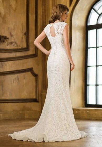 Свадебное платье Аквамарин-A38965 - Дом свадебной и вечерней моды Anna Bogdan