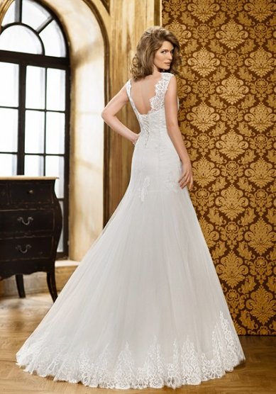 Свадебное платье Нефрит-A39447 - Дом свадебной и вечерней моды Anna Bogdan