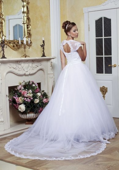 Свадебное платье Татьянка (с капелькой)-В40346 - Свадебный салон Венера