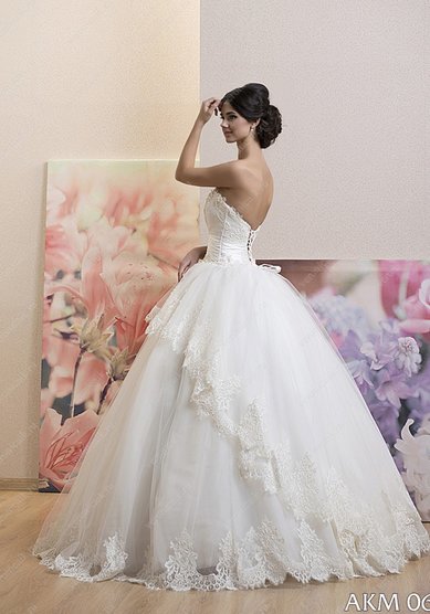 Свадебное платье AKM062-О43644 - Студия - Ателье Очарование