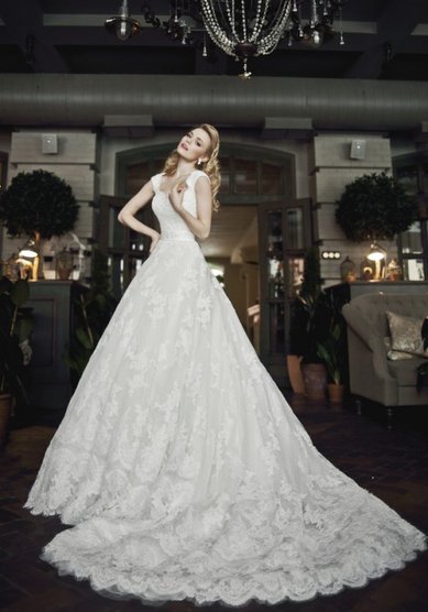 Свадебное платье R-11290-M40371 - Свадебные салоны MON AMI