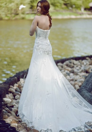 Свадебное платье 807-M41447 - Свадебные салоны MON AMI