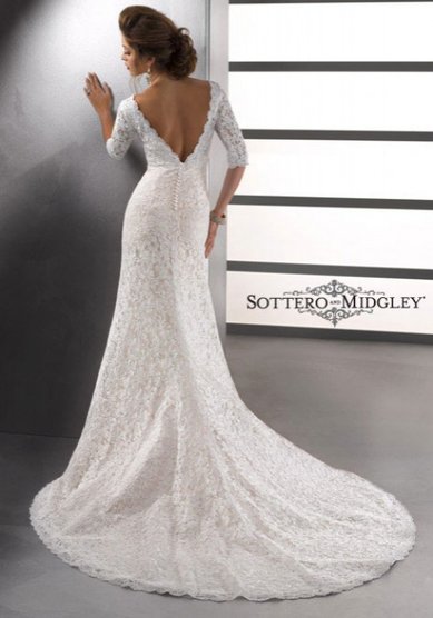 Свадебное платье Meredith Rose-C38667 - Свадебный салон Celebrity