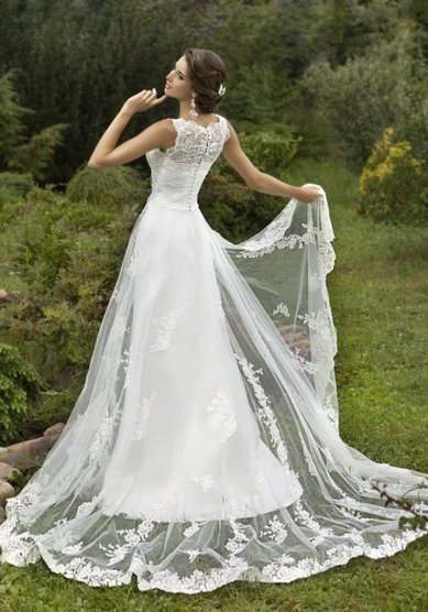 Свадебное платье ROZA-C42044 - Свадебный салон Celebrity