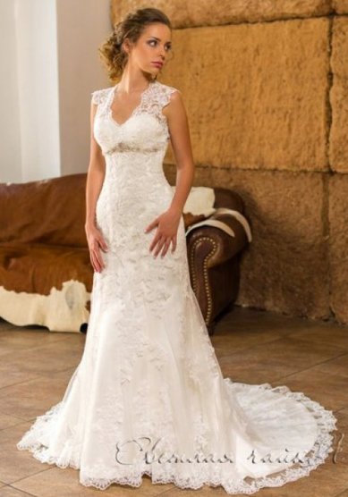 Свадебное платье 15454-1X-С38189 - Свадебный салон Светлая чайка