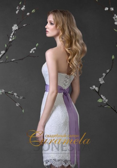 Свадебное платье Сати-2-C10638 - Свадебный салон CARAMELA