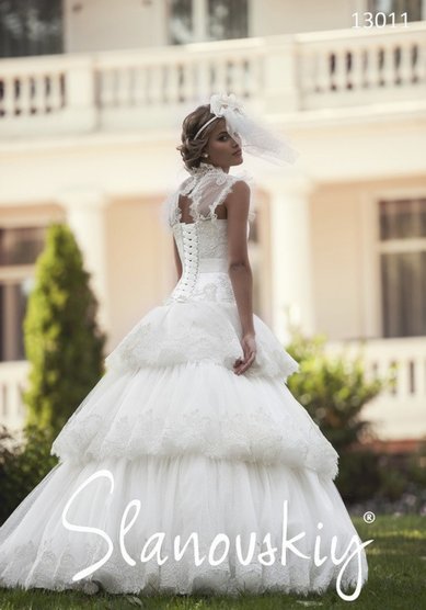 Свадебное платье Slanovskiy 13011-S36774 - Свадебный салон Slanovskiy