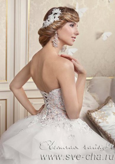 Свадебное платье Богема -Ф-С38192 - Свадебный салон Светлая чайка