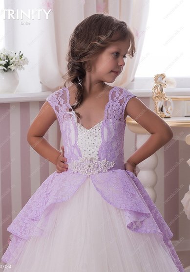 Детское платье YL34-Y44115 - Салон свадебной и вечерней моды Your Love Story