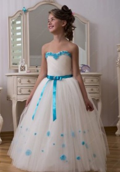 Детское платье 14443-Y44127 - Салон свадебной и вечерней моды Your Love Story