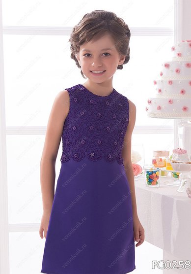 Детское платье 0258-Y44541 - Салон свадебной и вечерней моды Your Love Story