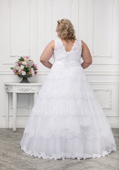 Свадебное платье А-0016-B44551 - Свадебный салон Bella Bride