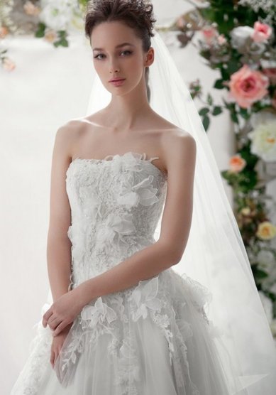 Свадебное платье Нежная лиля-С44675 - Свадебный салон Счастливый Случай