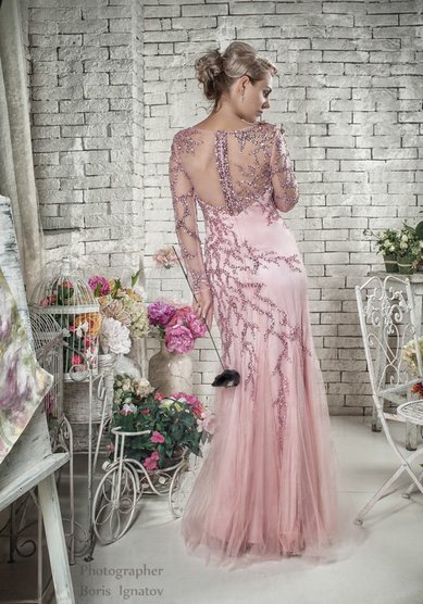 Вечернее платье Rebeca-A45961 - Салон свадебных и вечерних платьев Anna Dress