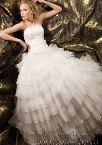 Свадебное платье SP10-056D*6-С46112 - Свадебный салон Светлая чайка