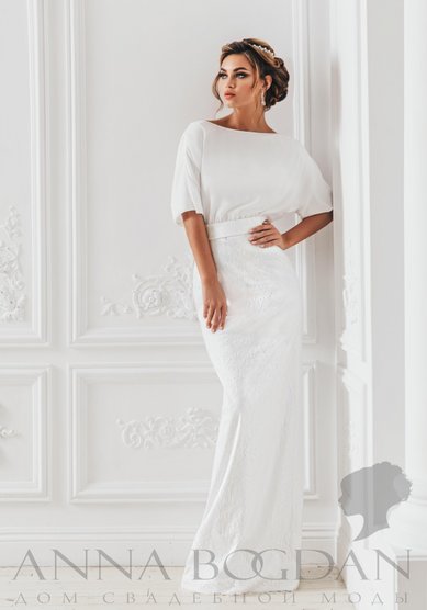 Свадебное платье Аврора-A46807 - Дом свадебной и вечерней моды Anna Bogdan