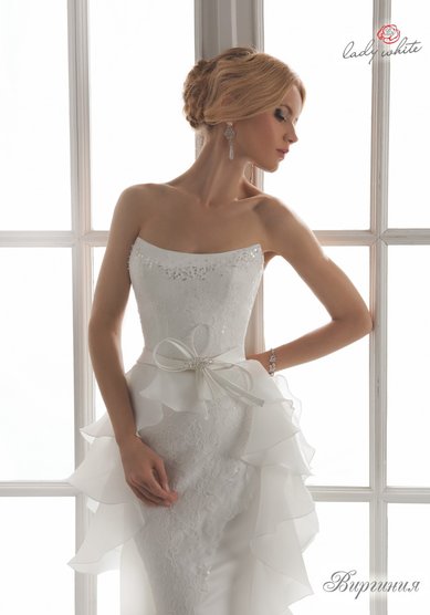 Свадебное платье Виргиния-Y46957 - Салон свадебной и вечерней моды Your Love Story