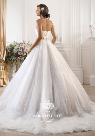 Свадебное платье IDYLLY 13098A-О47794 - Студия - Ателье Очарование