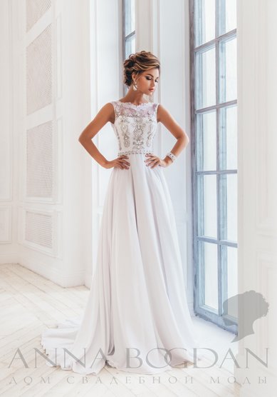 Свадебное платье Вилена-A47825 - Дом свадебной и вечерней моды Anna Bogdan