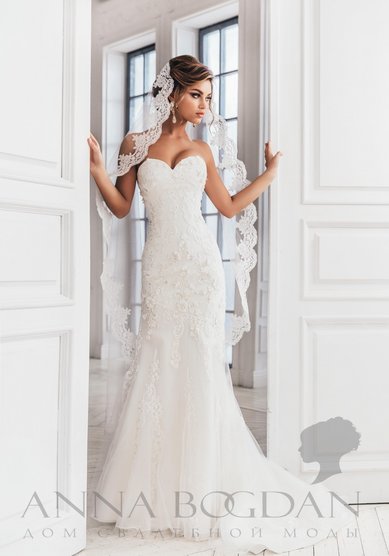 Свадебное платье Николь-A47835 - Дом свадебной и вечерней моды Anna Bogdan