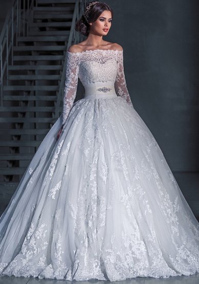 Свадебное платье 14819 LUXERY-L48677 - Свадебный салон Love Bridal