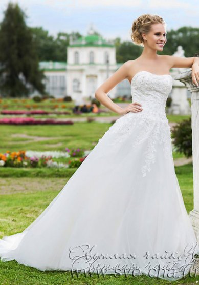Свадебное платье SP28-059-С48700 - Свадебный салон Светлая чайка