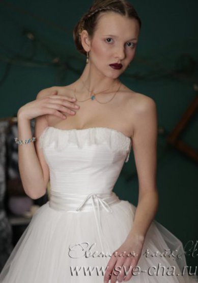 Свадебное платье Прозрачность чувств-С48704 - Свадебный салон Светлая чайка