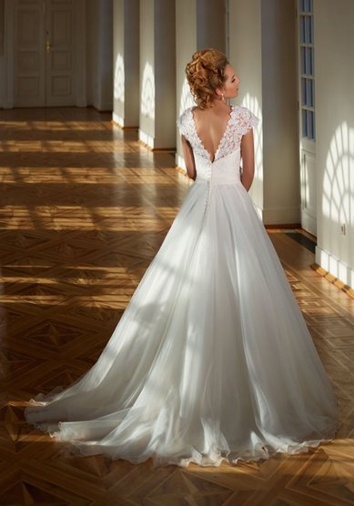 Свадебное платье DL 4201-B49076 - Мир свадебной моды Bellissimo