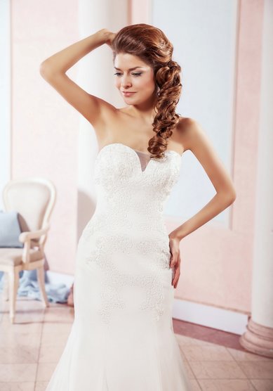 Свадебное платье Астрид-O51053 - Свадебный салон OLGA LOIDIS