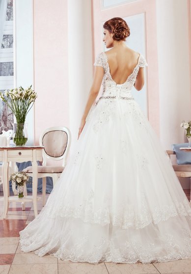 Свадебное платье Шахерезада-O51621 - Свадебный салон OLGA LOIDIS