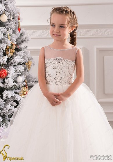 Детское платье FG 002-Y55575 - Салон свадебной и вечерней моды Your Love Story