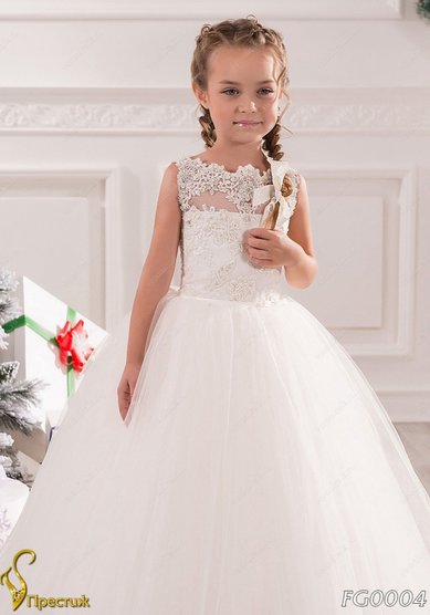 Детское платье FG 004-Y55576 - Салон свадебной и вечерней моды Your Love Story