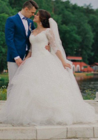 Свадебное платье Ксения-A55692 - Дизайн-студия Amantes