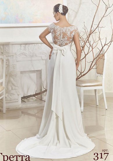 Свадебное платье 317 Гретта-B57430 - Свадебный салон Bondi blue