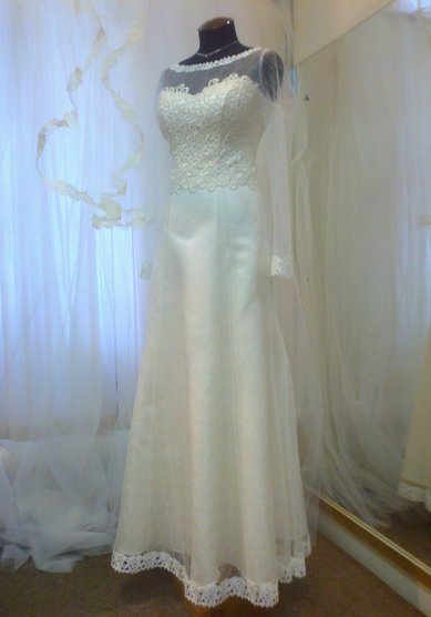 Свадебное платье Жанна (крем)-В57916 - Свадебный салон Венера