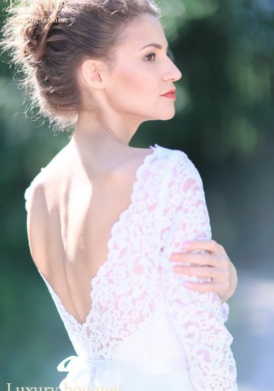 Свадебное платье Роскошный букет-М58280 - Свадебный салон МОЯ СВАДЬБА